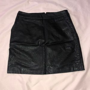 Leather Skirt